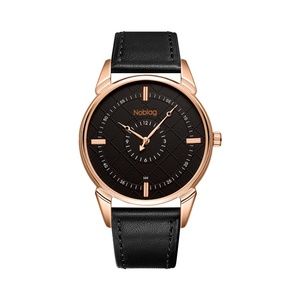 Watches Unisex Black Dial Black Strap
